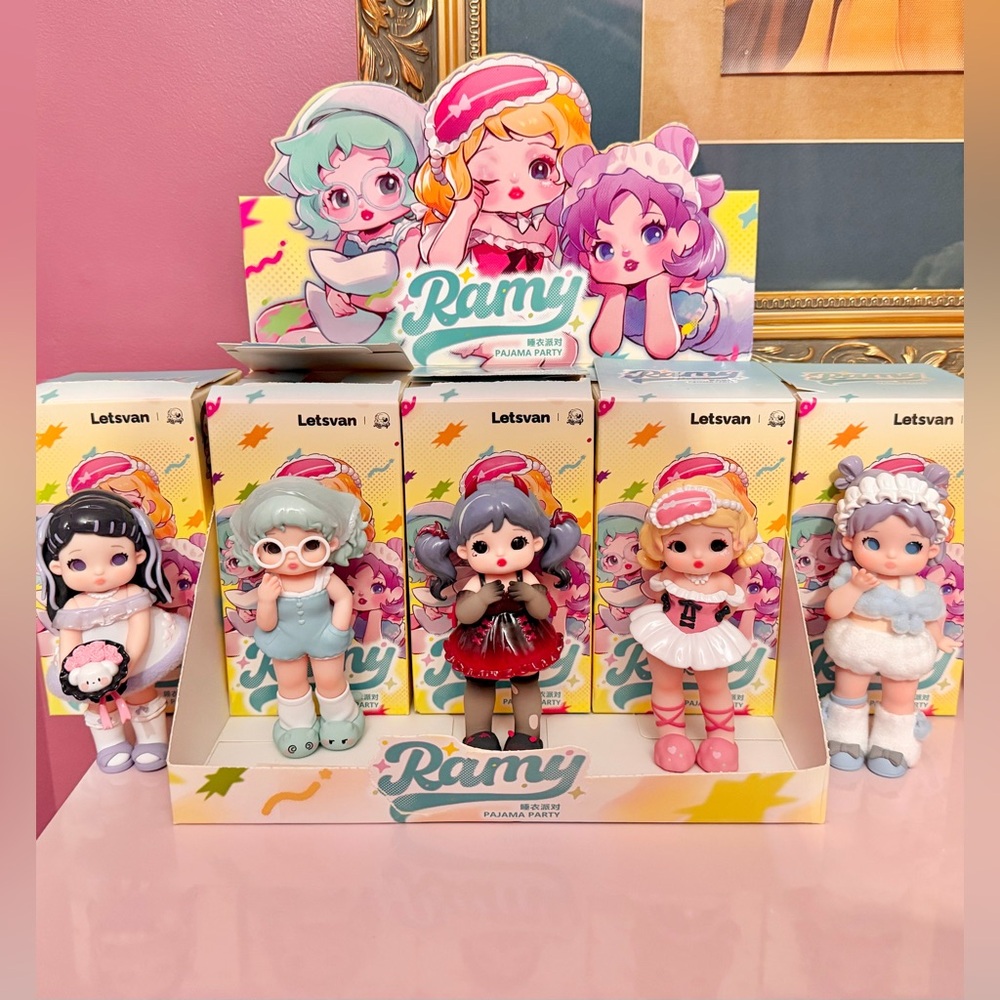 Letsvan Ramy Pajama Party Series Blind Box-5 Figures